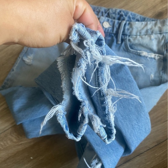 Mothers Distressed Straight Leg Ankle Frey Jeans Women’s 1 - Picture 12 of 14